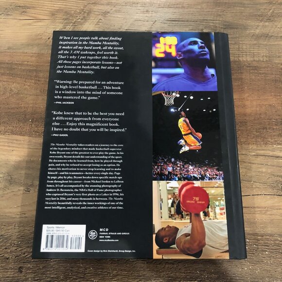 The Mamba Mentality: How I Play - Hardcover, by Bryant Kobe Coffee Table Book - Picture 2 of 6
